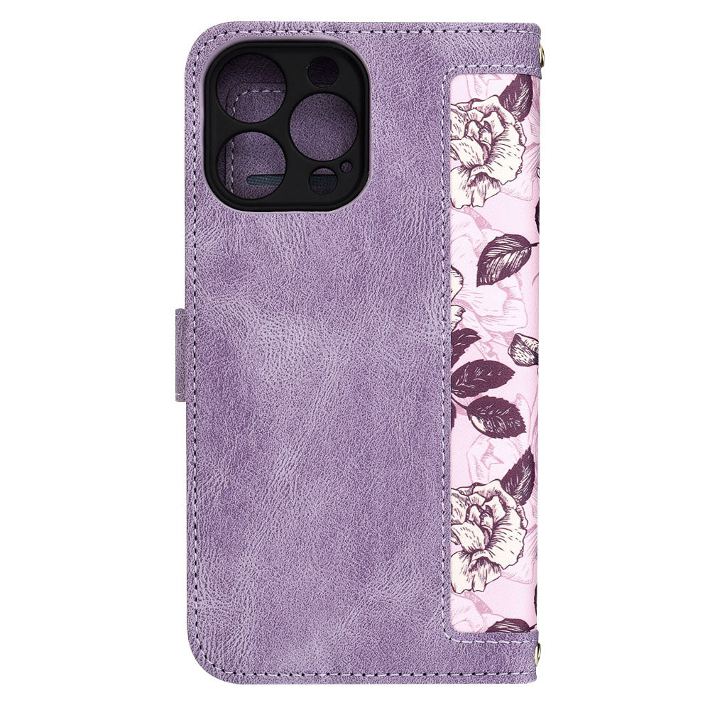 Husa de protectie Techsuit FlipCraft compatibil cu iPhone 14 Pro Max, Mysterious Purple
