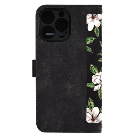 Husa de protectie Techsuit FlipCraft compatibil cu iPhone 14 Pro Max, Flowers of the Dawn