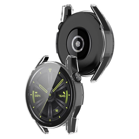 Folie de protectie smartwatch Techsuit Defense360 Pro + Screen Protector compatibil cu Huawei Watch GT 3 (46mm), Transparent