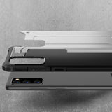 Husa de protectie Techsuit Hybrid Armor compatibil cu Samsung Galaxy Note 20 / Note 20 5G, Negru