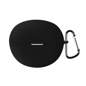 Casti Techsuit Silicone Case, for Huawei FreeClip, Smooth Ultrathin Material, Negru