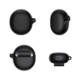Casti Techsuit Silicone Case, for Oppo Enco Air3, Smooth Ultrathin Material, Negru