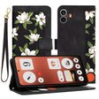 Husa de protectie Techsuit FlipCraft compatibil cu Nothing CMF Phone 1, Flowers of the Dawn