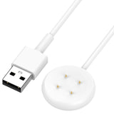 Incarcator Techsuit SmartWatch Wireless Charging Cable (THC5), for Google Pixel Watch 3 (41mm, 45mm) / 2 / Fitbit Ace LTE, USB, Alb