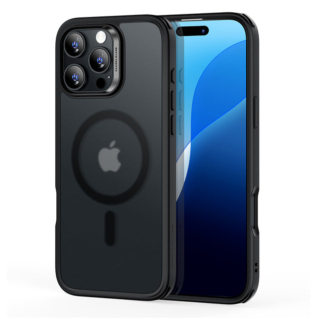 ESR Husa de protectie ESR Classic Hybrid HaloLock compatibil cu iPhone 16 Pro Max, Negru Mat