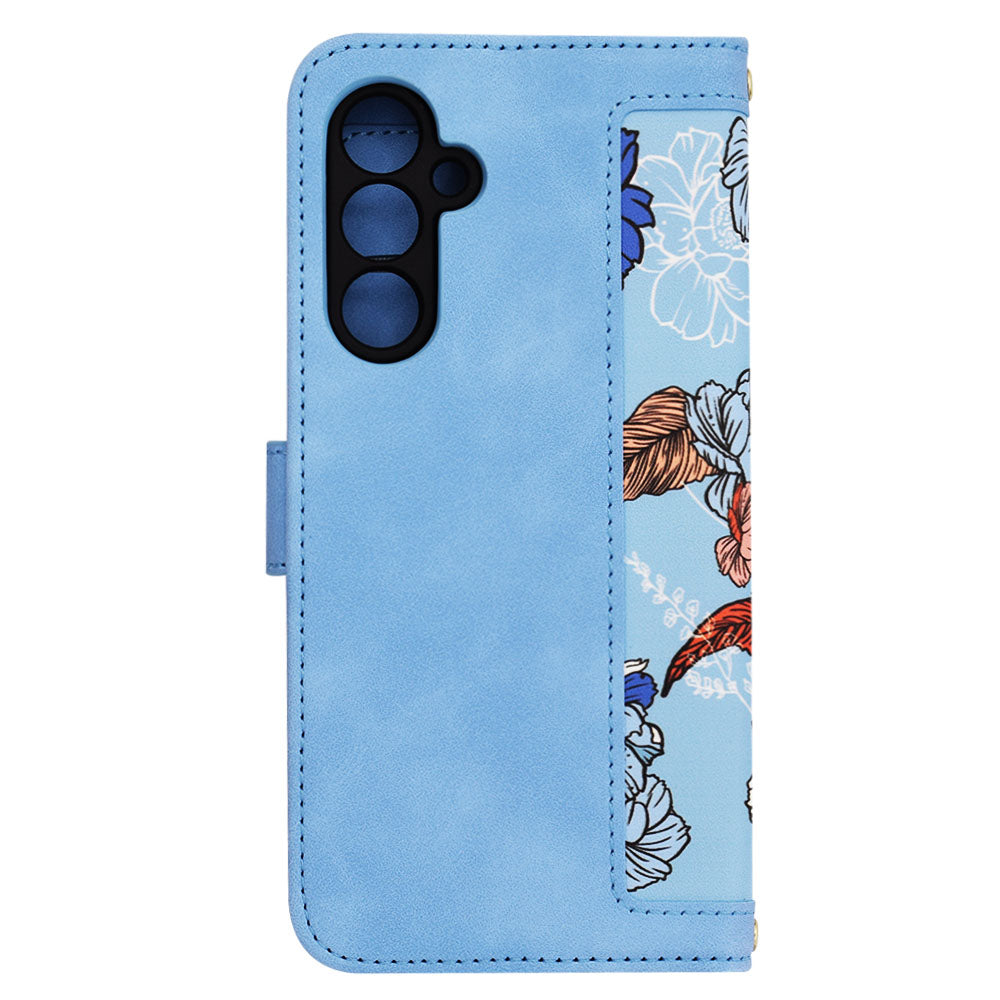 Husa de protectie Techsuit FlipCraft compatibil cu Samsung Galaxy A54, Vibrant Blue