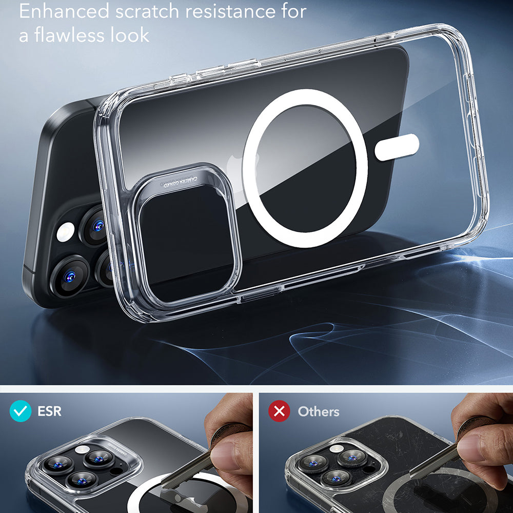 Husa de protectie ESR Classic Hybrid HaloLock compatibil cu iPhone 16 Pro Max, Transparent