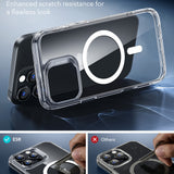 Husa de protectie ESR Classic Hybrid HaloLock compatibil cu iPhone 16 Pro Max, Transparent