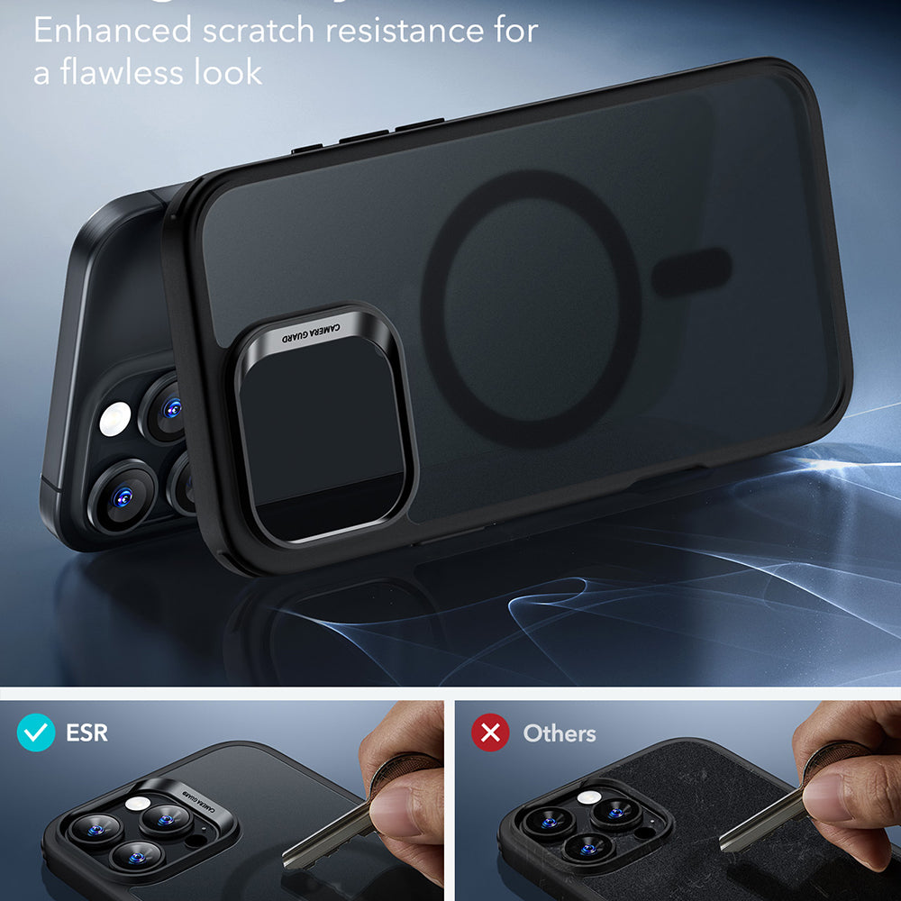 ESR Husa de protectie ESR Classic Hybrid HaloLock compatibil cu iPhone 16 Pro Max, Negru Mat – imagine 2