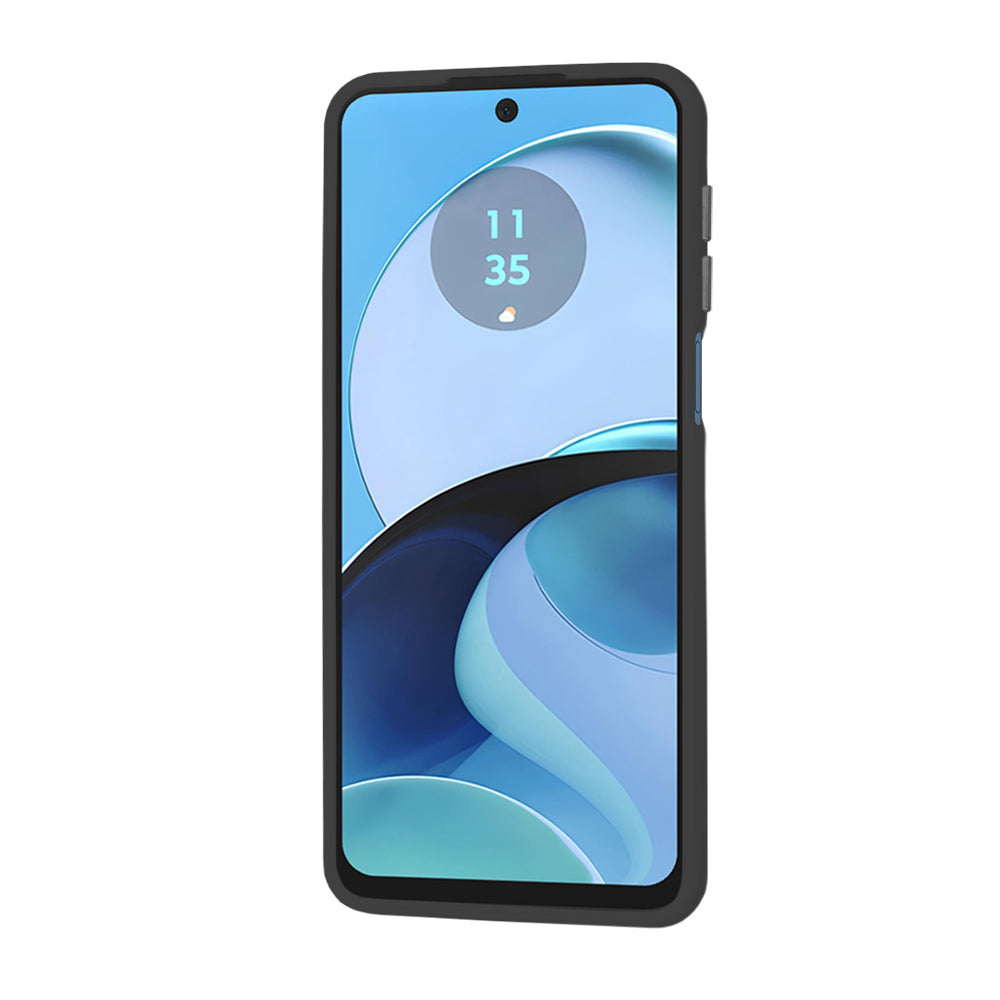 Husa de protectie Techsuit HaloFrost Series compatibil cu Motorola Moto G14, Negru
