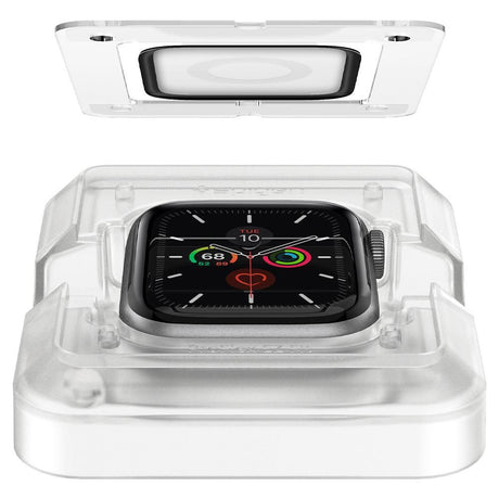 Accesoriu smartwatch Spigen (set de 2) ProFlex EZ Fit (AFL01220) compatibil cu Apple Watch 4 / 5 / 6 / SE / SE 2 (44mm), Negru