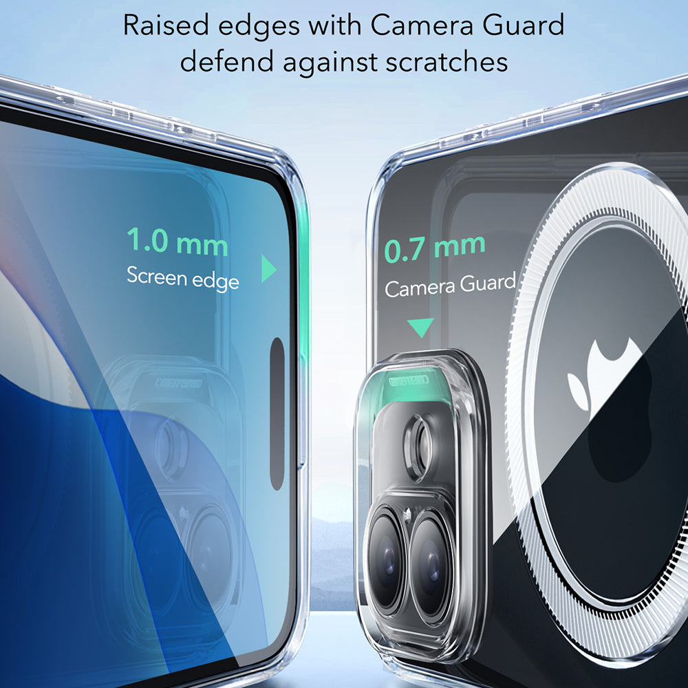 Husa de protectie ESR Zero HaloLock compatibil cu iPhone 16 Plus, Transparent