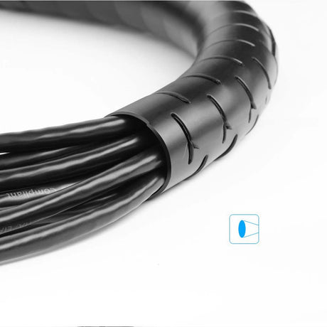 Cablu Ugreen Organizer LP121 (30818), Protection Tube DIA, 25mm Wide, 1.5m Length, Negru