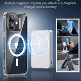 Husa de protectie ESR Classic Hybrid HaloLock compatibil cu iPhone 16, Transparent