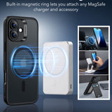 Husa de protectie ESR Classic Hybrid HaloLock compatibil cu iPhone 16, Negru Mat