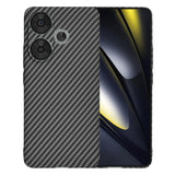 Husa de protectie Techsuit Carbonite FiberShell compatibil cu Xiaomi Poco F6, Negru