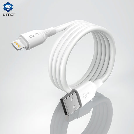 Cablu Lito (LD06T), USB to Type-C, 2.4A, PVC, 1m, Negru