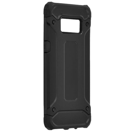 Husa de protectie Techsuit Hybrid Armor compatibil cu Samsung Galaxy S8, Negru