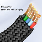 Cablu Lito (LD11CL), Type-C to Lightning, Fast Charging, Angled Design, Gold Plated Interface, 30W, 1m, Negru