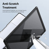 Husa de protectie MacBook Dux Ducis LCGH Series compatibil cu MacBook Pro 14" (2021 / 2023), Roz