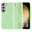 Husa de protectie Techsuit HaloFrost MagSafe Series compatibil cu Samsung Galaxy S23 Plus, Verde Deschis