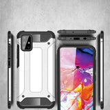 Husa de protectie Techsuit Hybrid Armor compatibil cu Samsung Galaxy A71 4G, Negru