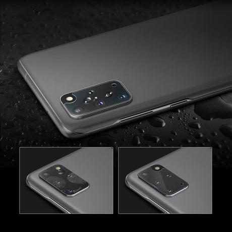 Folie de protectie Ringke IDGL Camera Glass (set de 3) compatibil cu Samsung Galaxy S20 Plus 4G / S20 Plus 5G, Transparent