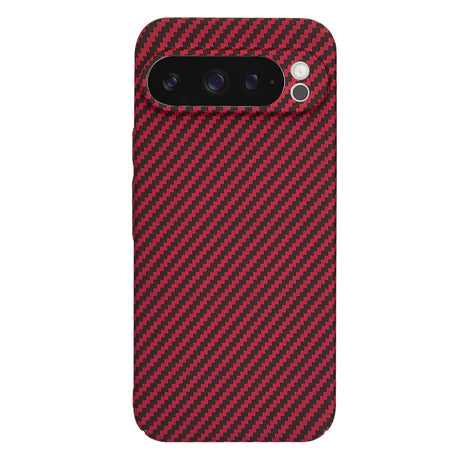 Husa de protectie Techsuit Carbonite FiberShell compatibil cu Google Pixel 9 Pro, Rosu