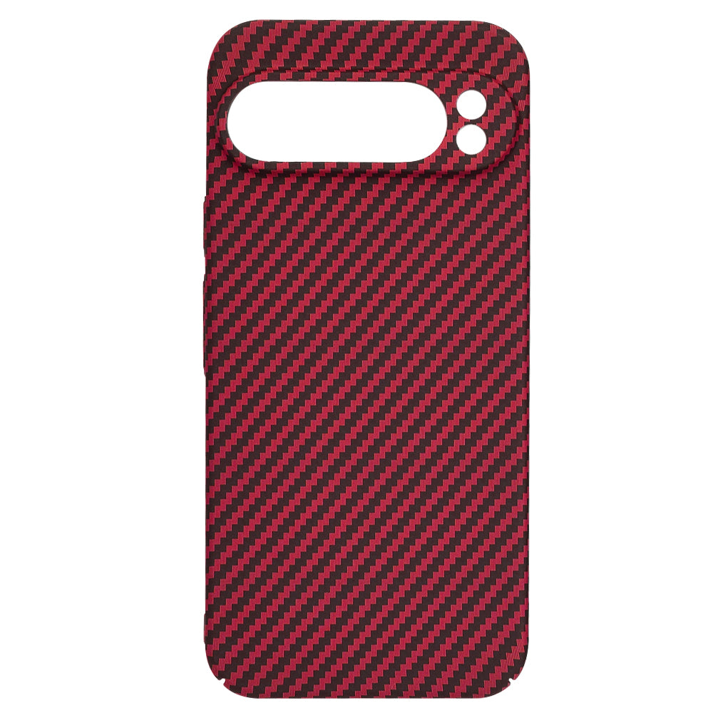 Husa de protectie Techsuit Carbonite FiberShell compatibil cu Google Pixel 9 Pro, Rosu
