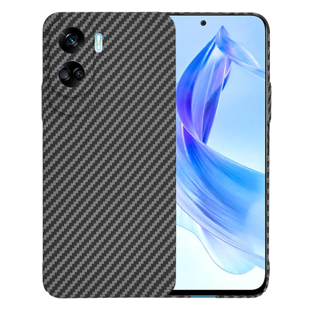 Husa de protectie Techsuit Carbonite FiberShell compatibil cu Honor 90 Lite, Negru