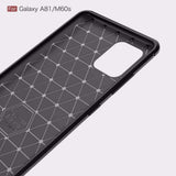 Husa de protectie Techsuit Carbon Silicone compatibil cu Samsung Galaxy Note 10 Lite, Negru