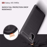 Husa de protectie Techsuit Carbon Silicone compatibil cu Samsung Galaxy Note 10 Lite, Negru