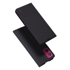 Husa de protectie Techsuit Magskin Book compatibil cu Motorola Edge 50 Fusion, Negru
