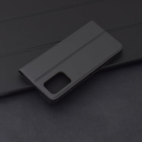 Husă Techsuit Magskin Book neagră pentru Motorola Edge 50 Fusion