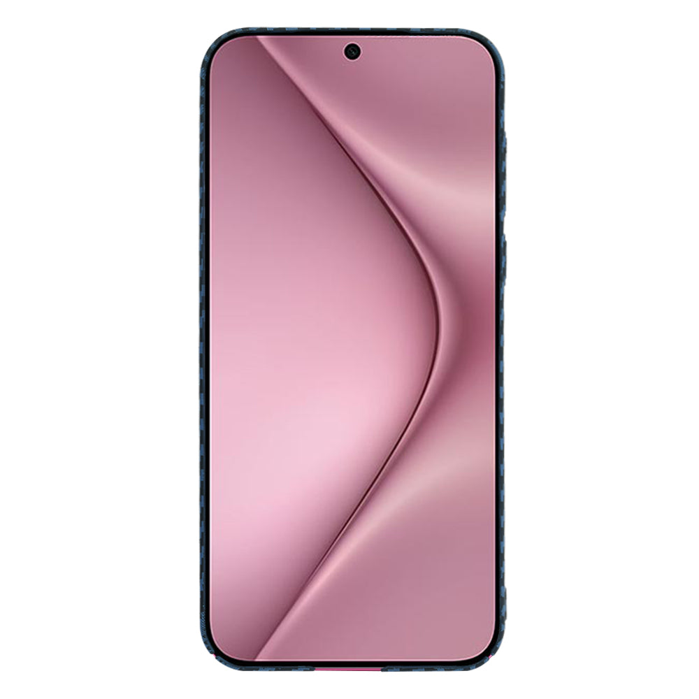 Husa de protectie Techsuit Carbonite FiberShell compatibil cu Huawei Pura 70, Cyan