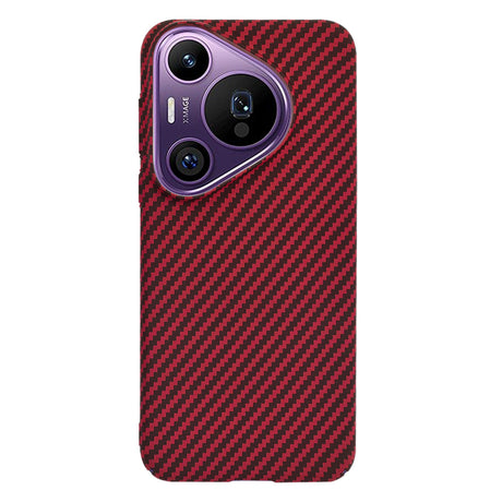 Husa de protectie Techsuit Carbonite FiberShell compatibil cu Huawei Pura 70 Pro, Rosu