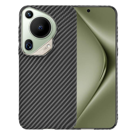 Husa de protectie Techsuit Carbonite FiberShell compatibil cu Huawei Pura 70 Ultra, Negru