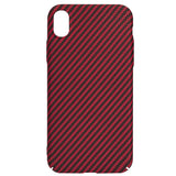 Husa de protectie Techsuit Carbonite FiberShell compatibil cu iPhone XR, Rosu