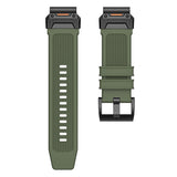 Curea smartwatch Techsuit Watchband QuickFit compatibil cu Garmin Fenix 3 / Fenix 5X / Fenix 6X, Verde