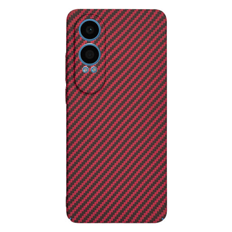 Husa de protectie Techsuit Carbonite FiberShell compatibil cu OnePlus Nord CE4 Lite, Rosu