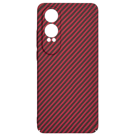Husa de protectie Techsuit Carbonite FiberShell compatibil cu OnePlus Nord CE4 Lite, Rosu