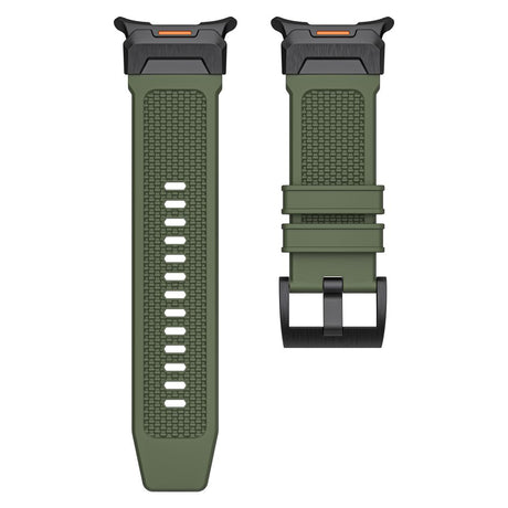 Curea smartwatch Techsuit Watchband (W068) compatibil cu Samsung Galaxy Watch Ultra 47mm / Watch Ultra 2, Verde / Black