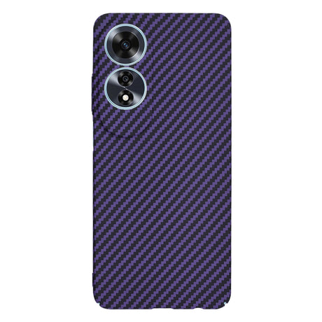 Husa de protectie Techsuit Carbonite FiberShell compatibil cu Oppo A60 4G, Mov