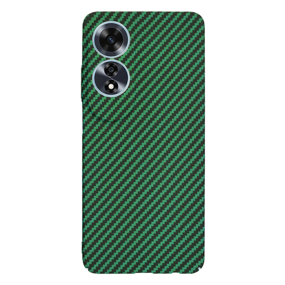Husa de protectie Techsuit Carbonite FiberShell compatibil cu Oppo A60 4G, Verde