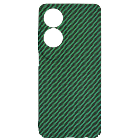 Husa de protectie Techsuit Carbonite FiberShell compatibil cu Oppo A60 4G, Verde