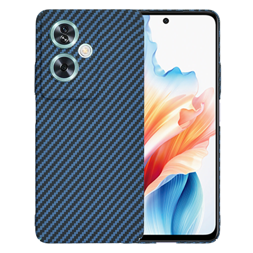 Husa de protectie Techsuit Carbonite FiberShell compatibil cu Oppo A79 5G / OnePlus Nord N30 SE, Cyan