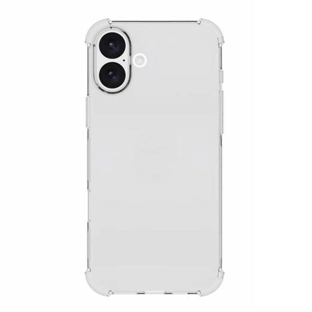 Husa de protectie Techsuit Shockproof Clear Silicone compatibil cu iPhone 16 Plus, Transparent