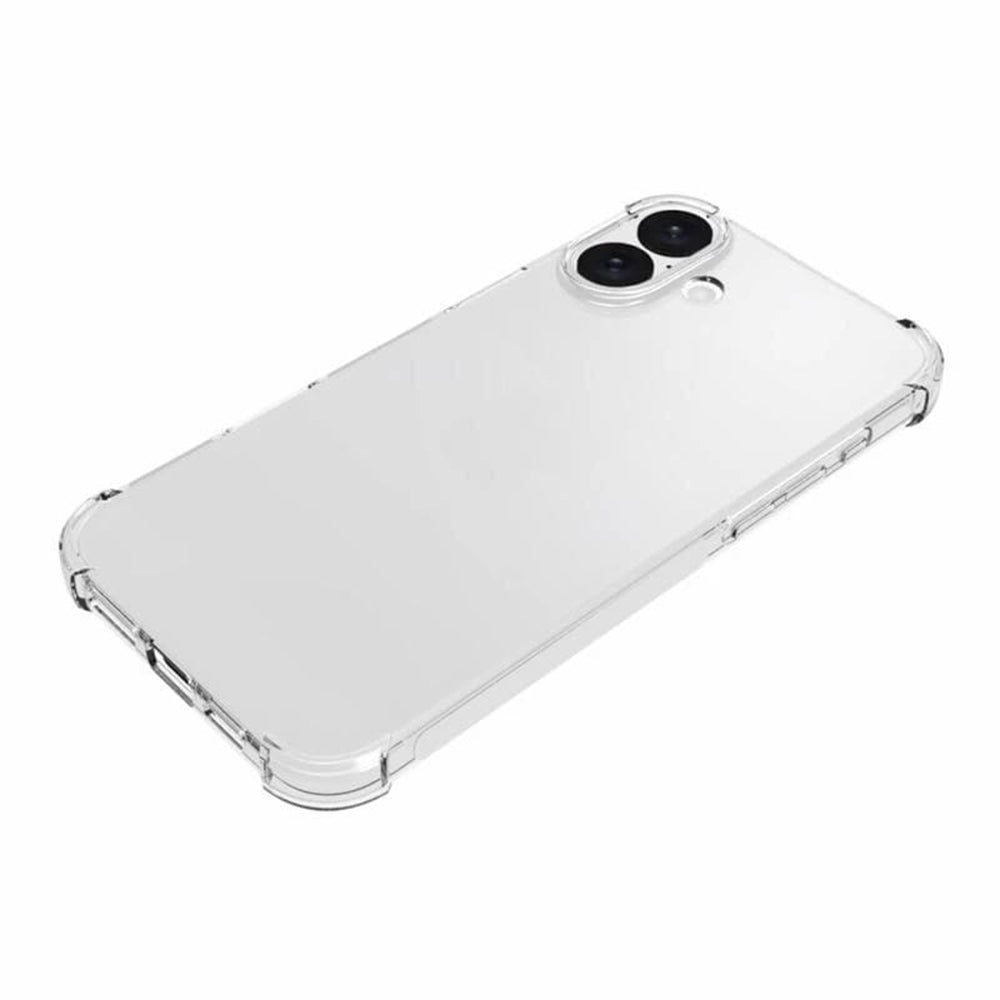 Husa de protectie Techsuit Shockproof Clear Silicone compatibil cu iPhone 16 Plus, Transparent