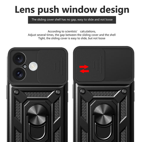 Husa de protectie Techsuit CamShield Series compatibil cu iPhone 16 Plus, Verde