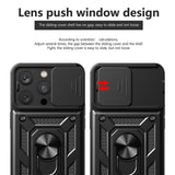 Husa de protectie Techsuit CamShield Series compatibil cu iPhone 16 Pro, Negru